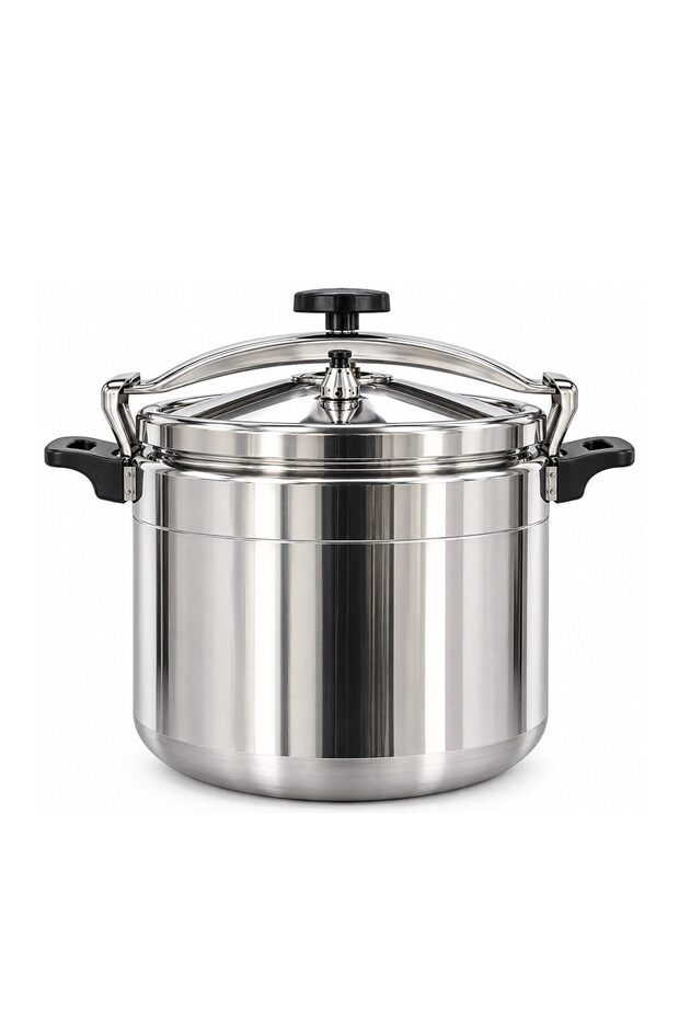 Heavy Duty Arabic Aluminium Pressure Cooker - 45 Litres