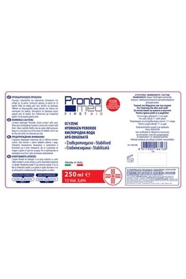 Hydrogen Peroxide 12V 250ml