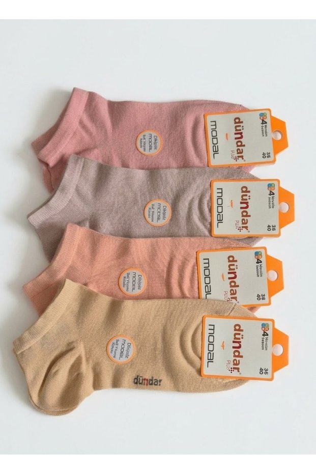 4 Pieces Seamless Soft Washable Scented Colorful Socks Set