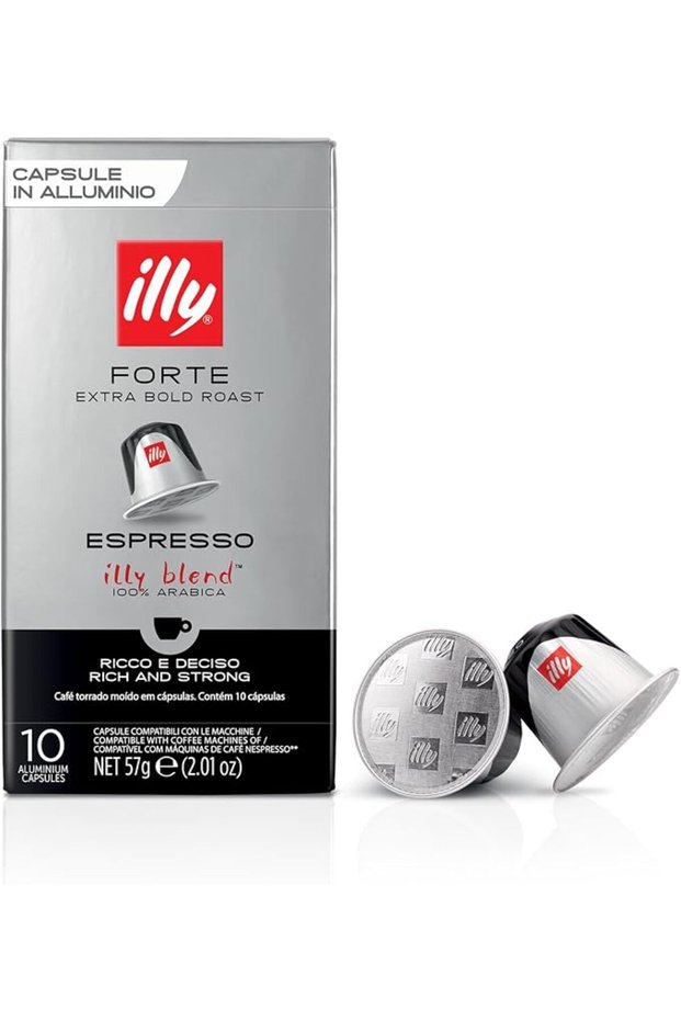 Compatible Capsules Espresso Forte Coffee, 57 g