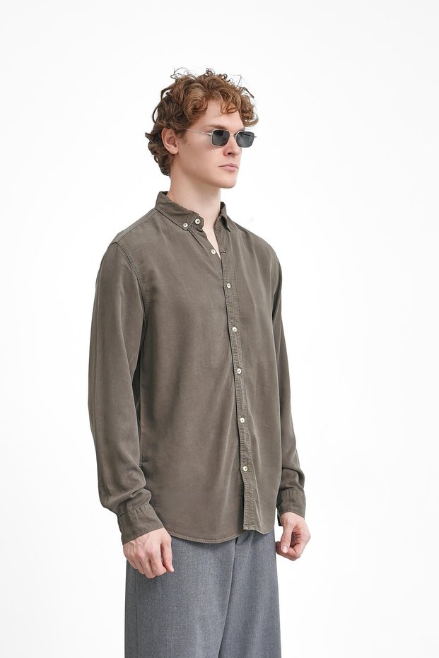 Diagonel 100% Tencel Shirt