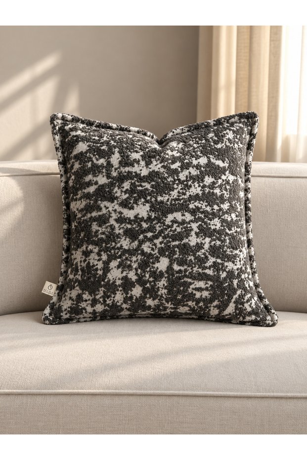 Lotus Gray Kirlent Cover (45X45)