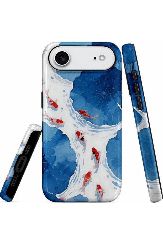 iPhone 17 Air Compatible - Emotional Little Friend, Dual Layer Cover, Glossy Surface Protective Case