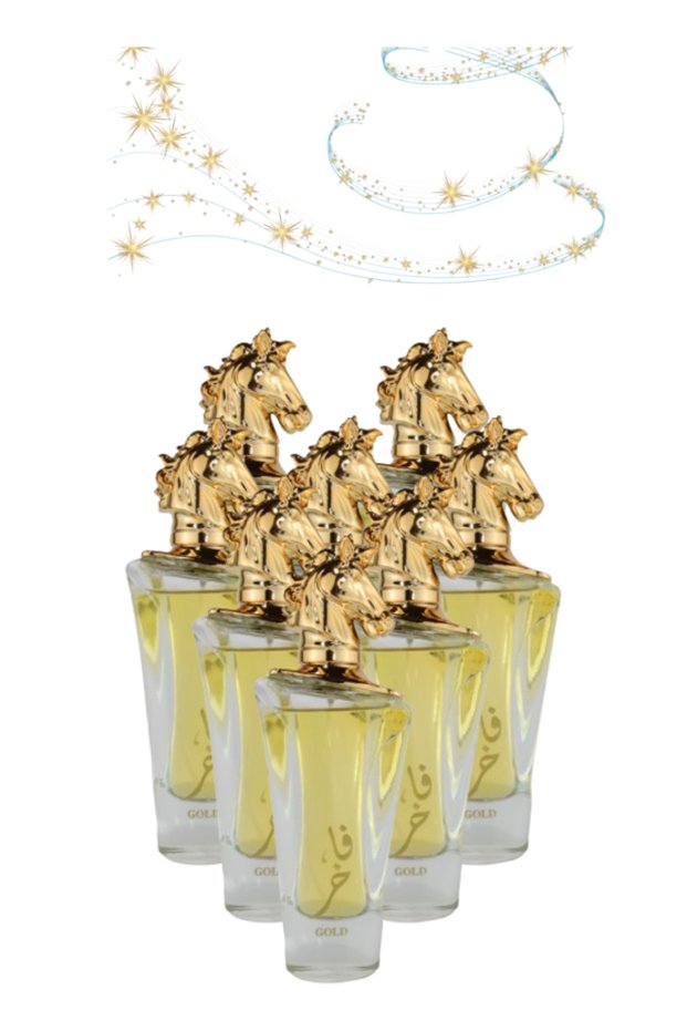 8 قطع عطر ذهبي 100 مل