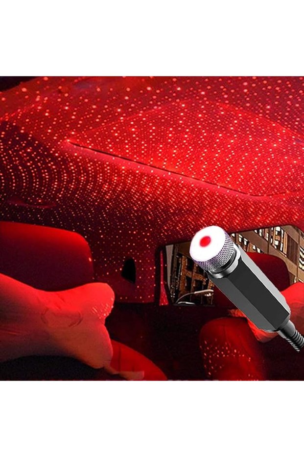 جهاز عرض النجوم USB مع إضاءة على شكل نجوم | حزمة إضاءة ليلية USB ومحولات | أضواء نجمية محمولة للاستخدام في
