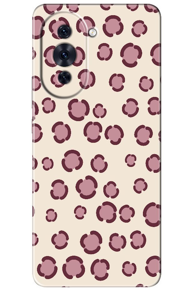 Huawei Nova 10 Pro Leopard Dot Burgundy (Burgundy)