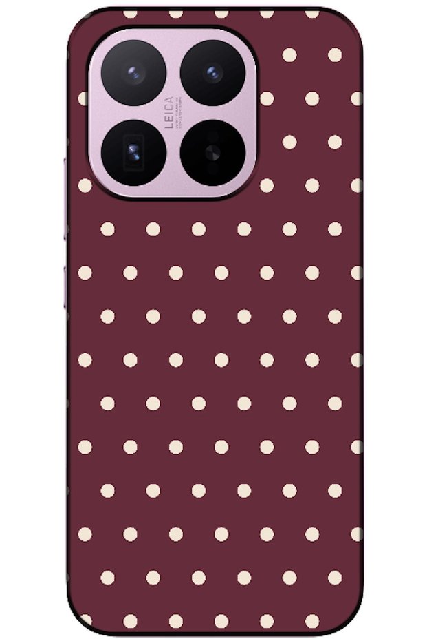 17 Polka Burgundy (Burgundy)