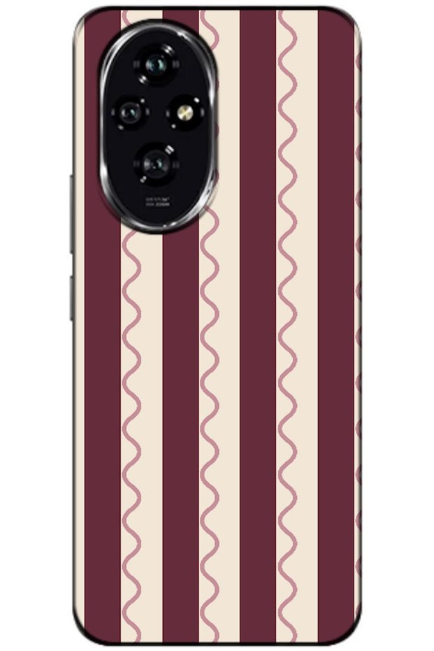 Honor Honor 200 Wave Stripe Burgundy (Burgundy)