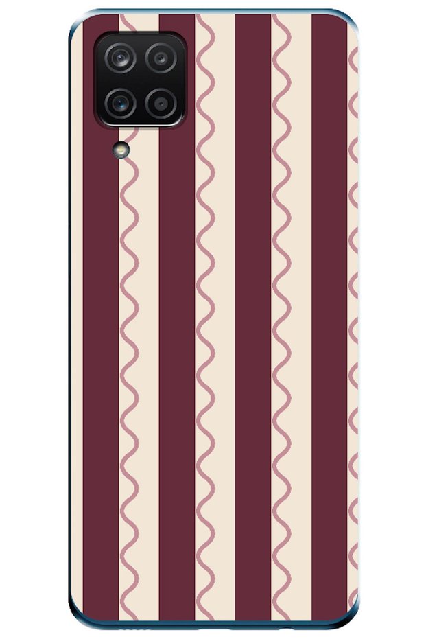 Samsung Galaxy M12 Wave Stripe Burgundy (Burgundy)