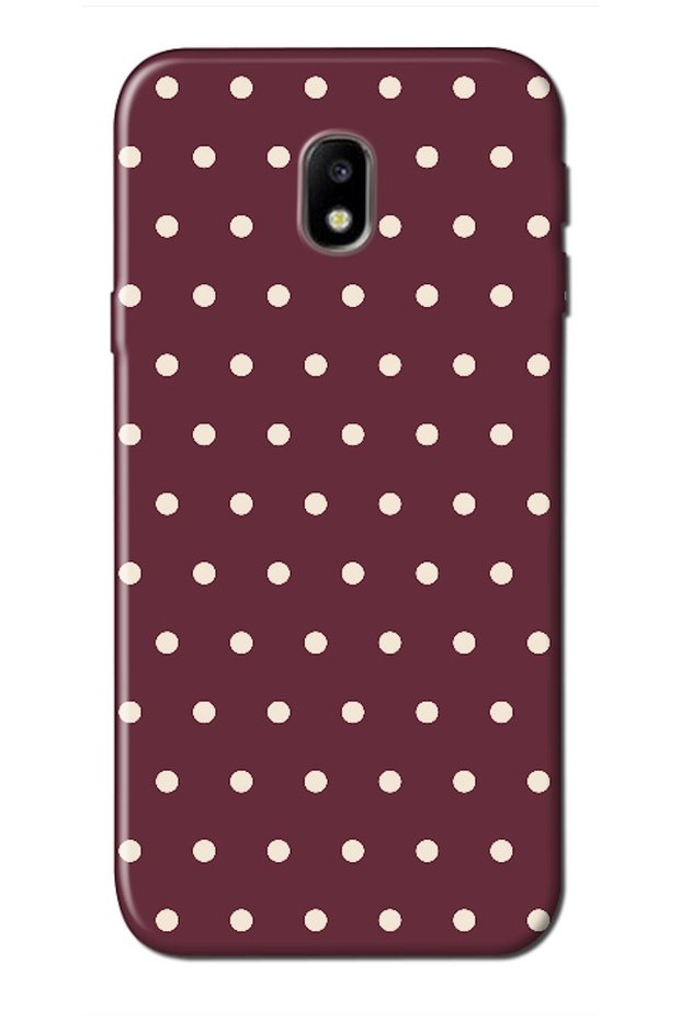 Samsung Galaxy J7 Pro Polka Burgundy (Burgundy)