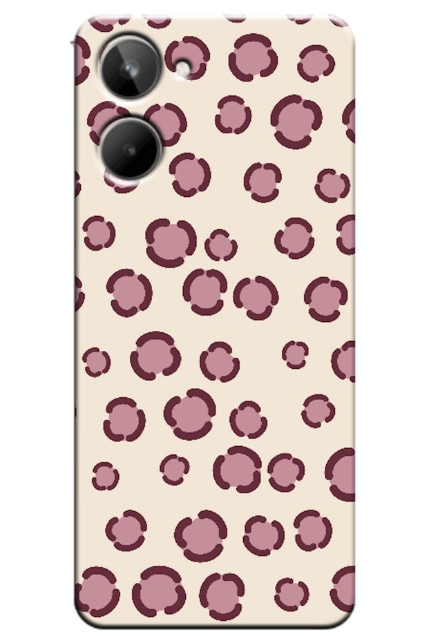 Realme 10 Leopard Dot Burgundy (Burgundy)