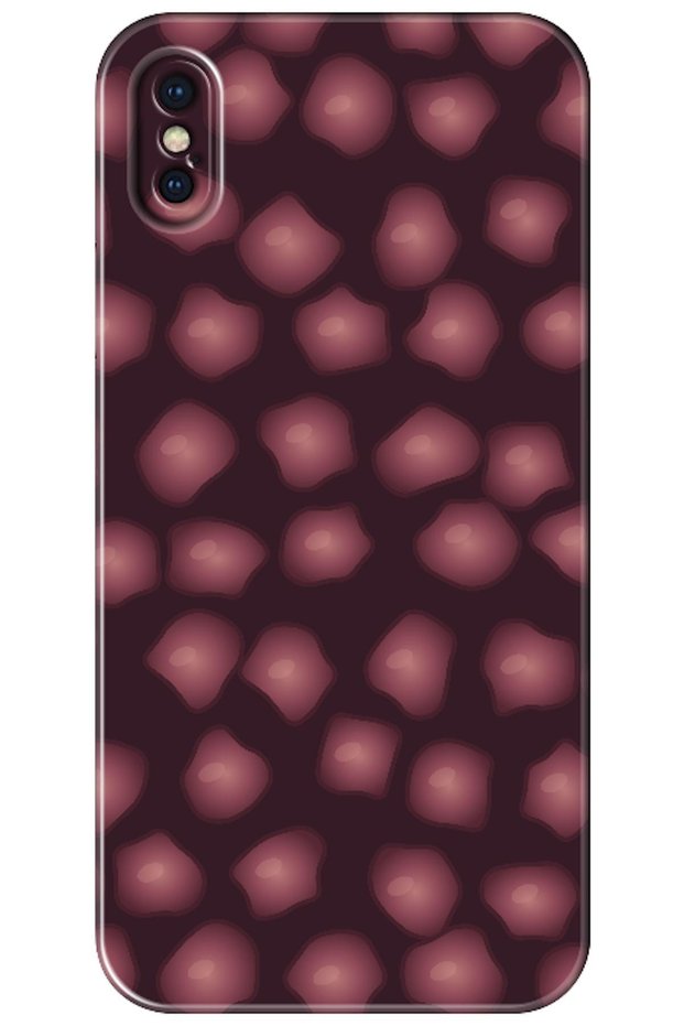 iPhone X Pebble Burgundy (Burgundy)
