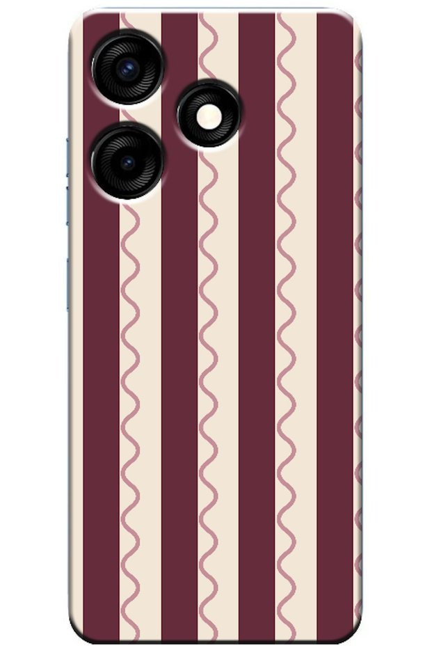 Tecno Spark 10 4g Wave Stripe Burgundy (Burgundy)