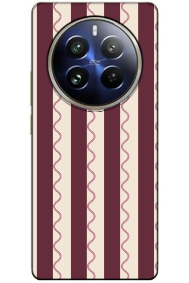 Realme 12 4g Wave Stripe Burgundy (Burgundy)