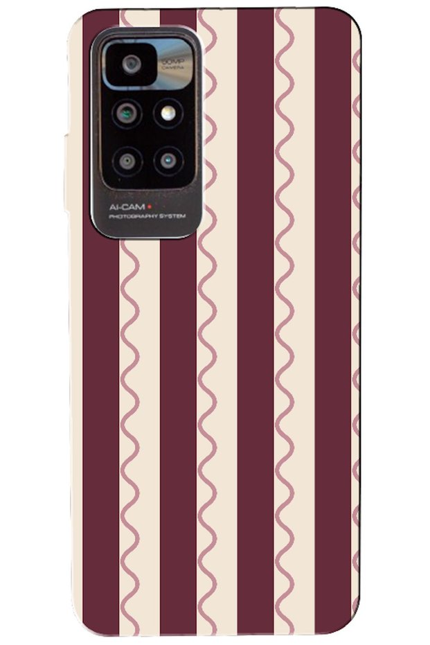 Redmi 10 Wave Stripe Burgundy (Burgundy)
