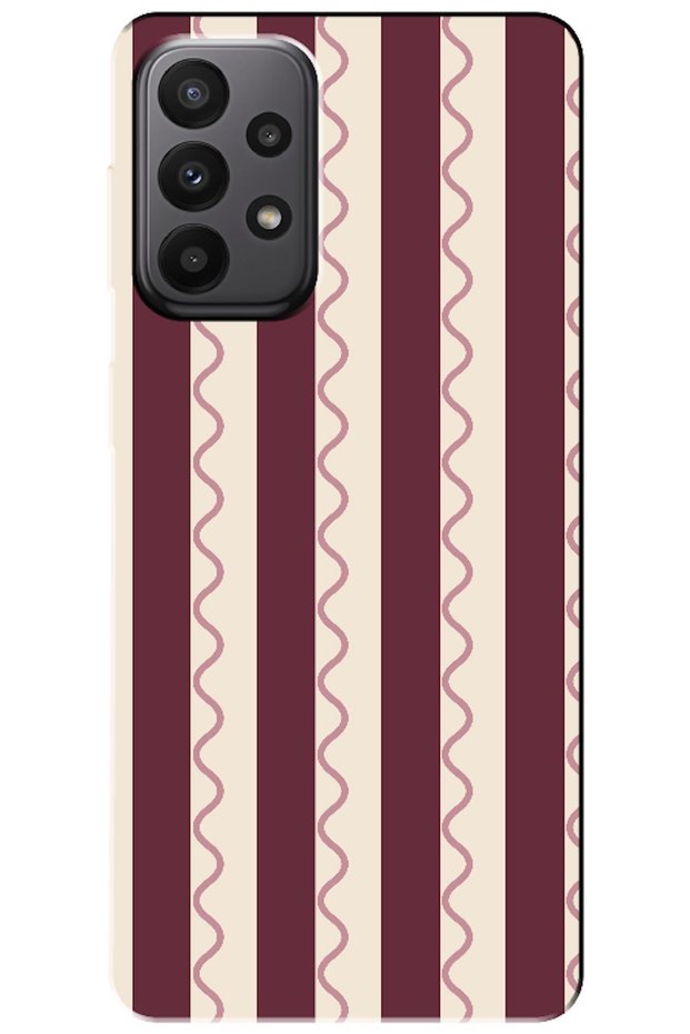 Samsung Galaxy A23 Wave Stripe Burgundy (Burgundy)
