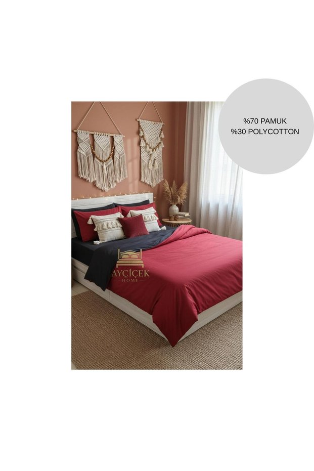 Double Duvet Cover Set 180/200 Elastic-Free Bed Sheet 180/220 Duvet Cover 4 Pillowcases