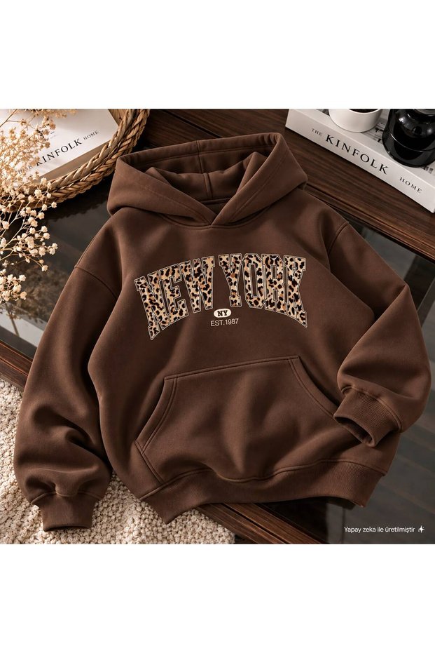 Oversize Hoodie Sweatshirt with Kangaroo Pocket Premium Thick Winter Hoodie