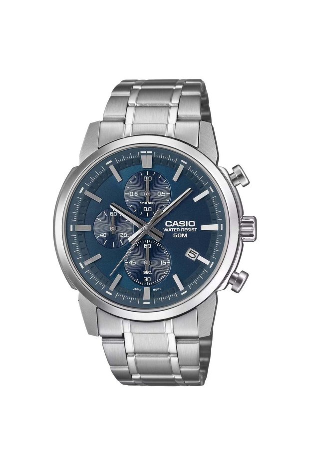 Ceas bărbătesc Timeless MTP-E510D-2A2, Cuarț, 42mm, 5ATM