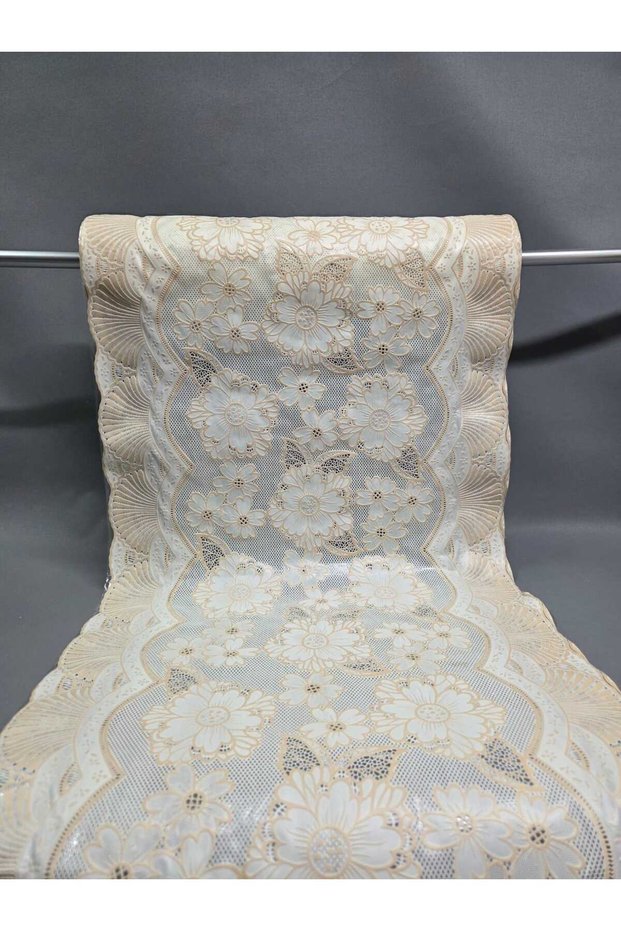 50 cm Pvc Wardrobe Shelf Cover Lace Look Non-Slip Closet Interior Cover