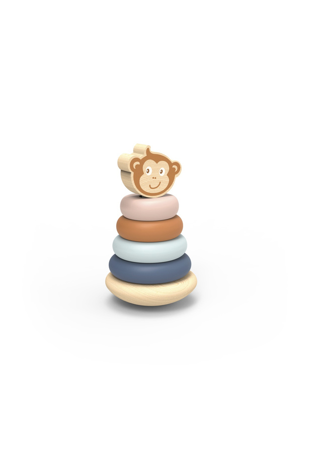Wooden Stacking Toy Roly-poly,