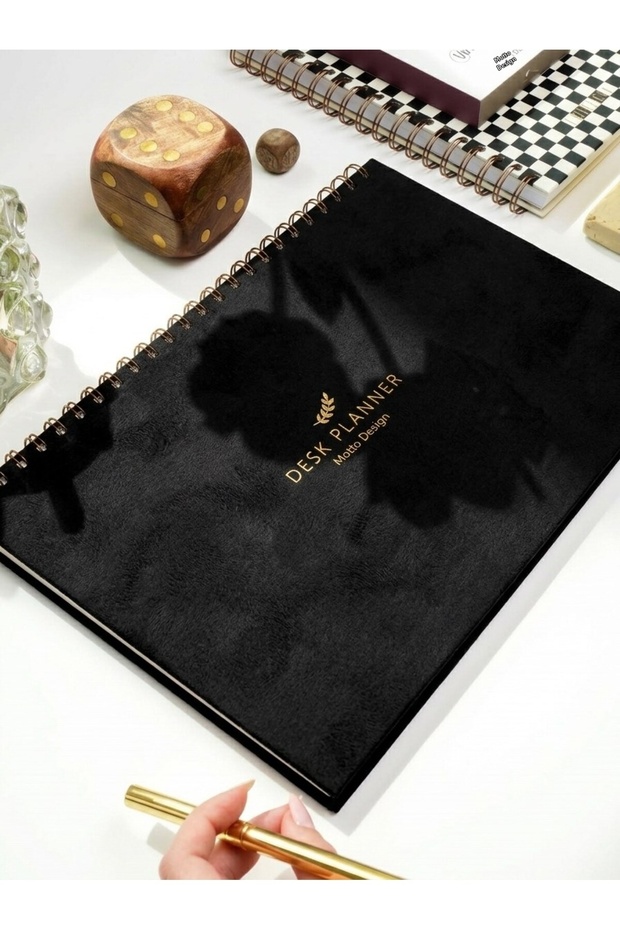 Hard Cover Spiral Desktop Planner Notebook 22X32 cm