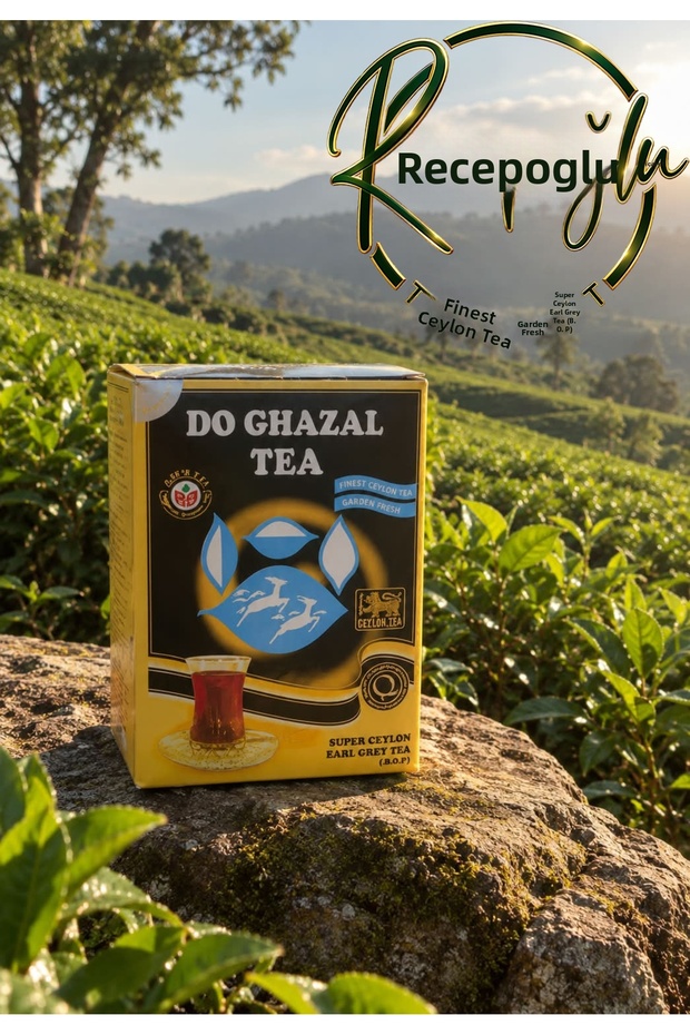 Do Ghazal Tea Scented Super Ceylon Sri Lanka Tea 500 Gr Top Leaf