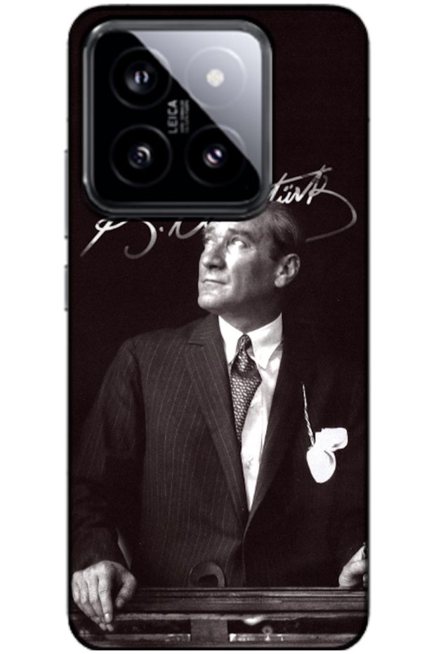 Xiaomi Mi 14 Compatible Case: Mustafa Kemal Atatürk (Printed)
