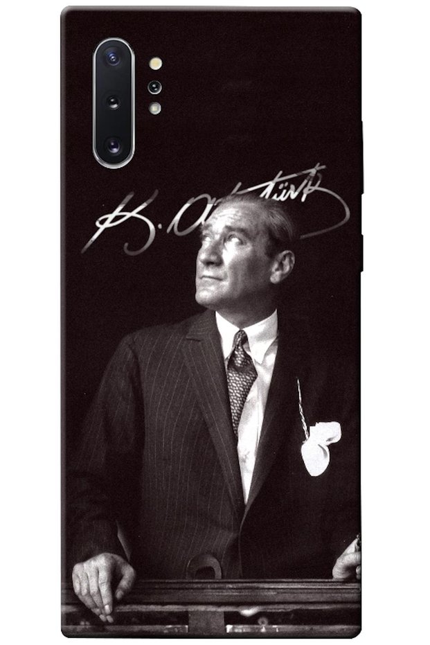 Samsung Galaxy Note 10 Plus Compatible Case: Mustafa Kemal Atatürk (Printed)