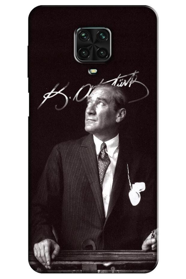 Xiaomi Redmi Note 9 Pro Max Compatible Case: Mustafa Kemal Atatürk (Printed)