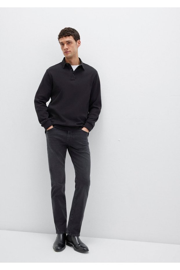 Martin Black Smoke Gray Jean Trousers 0037834819