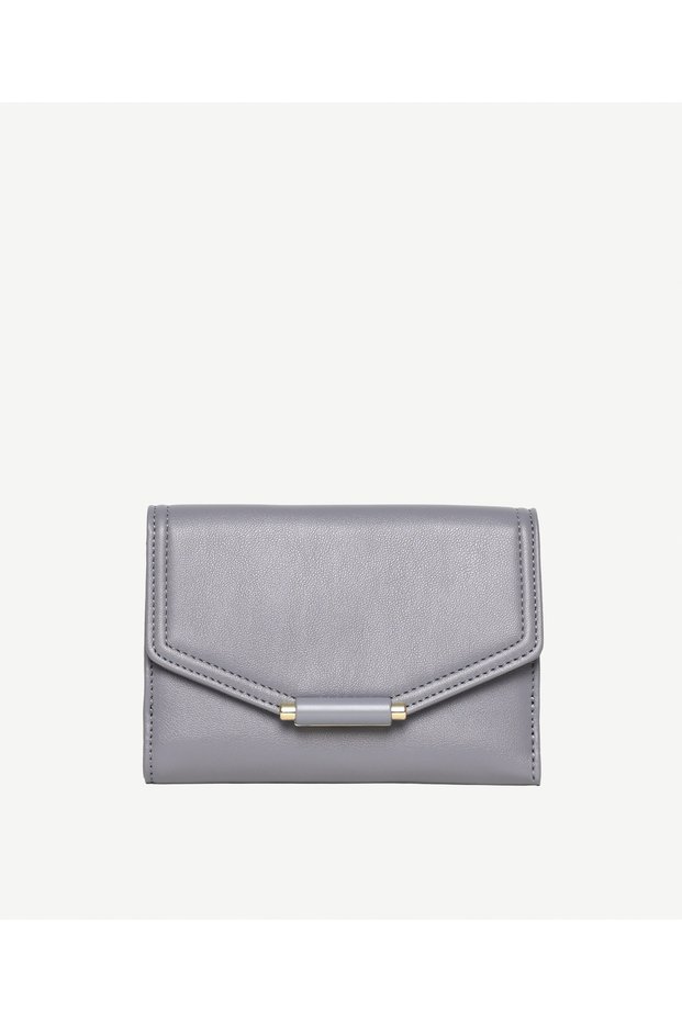 Buckle Detailed Wallet