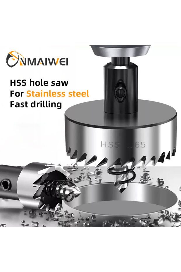 22mm HSS Hole Saw 16-100mm Cobalt High Speed Steel M35 Stainless Steel Tool Set For Metal Stainless