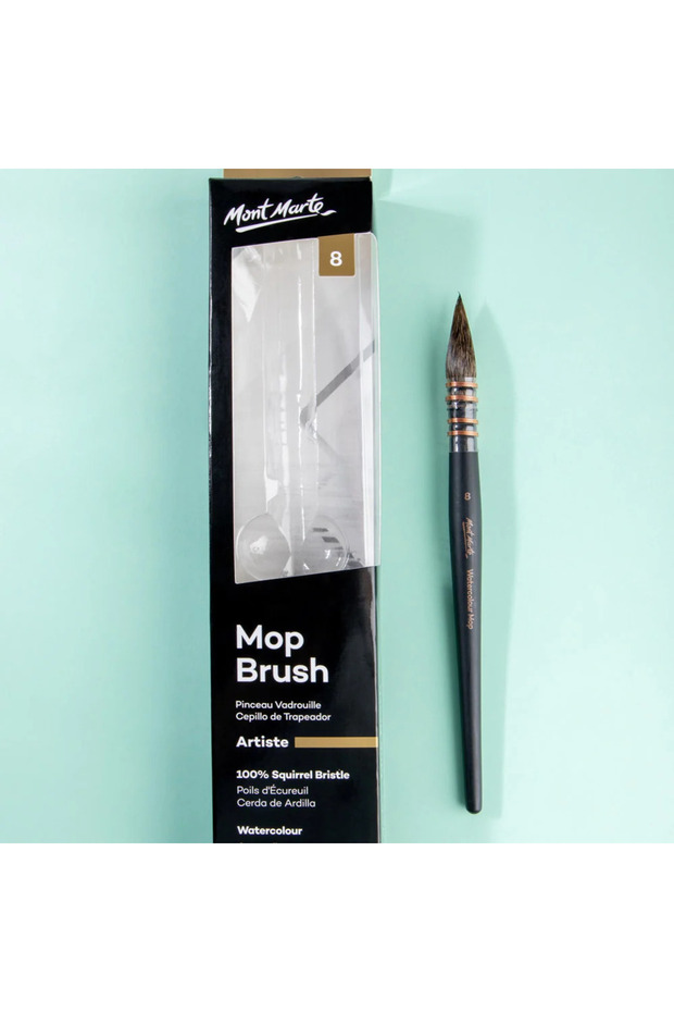 Watercolor Mop Brush No:8
