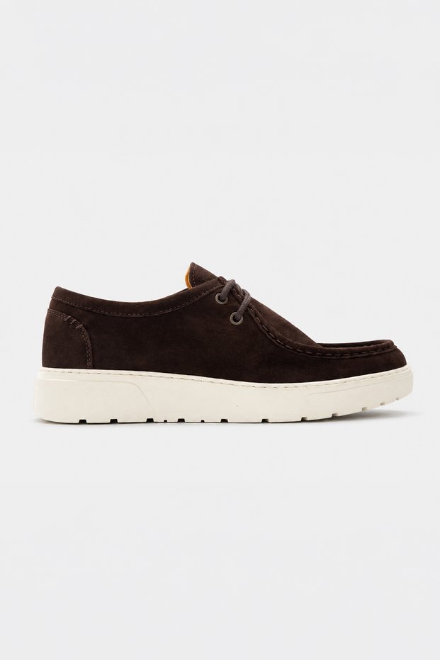 Men's Brown Summer Casual Suede Leather Shoes