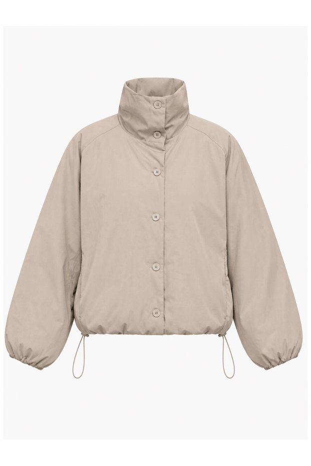High Collar Bomber Parachute Jacket