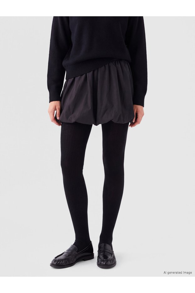 Timeless Clothing & Timeless Choices Ribbed Women's Pantyhose
