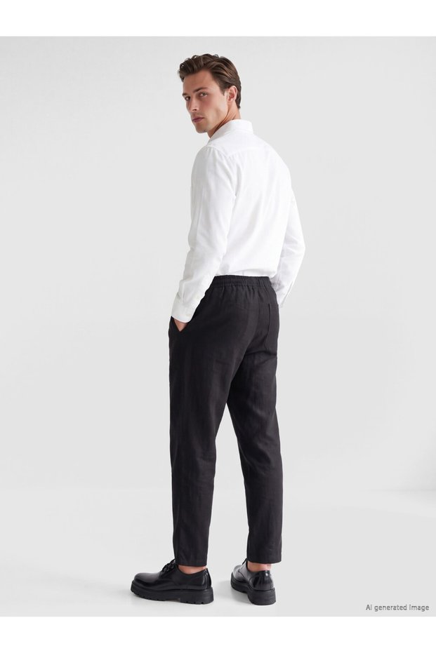 I Relax Fit Men's Poplin Trousers from Freezen Store