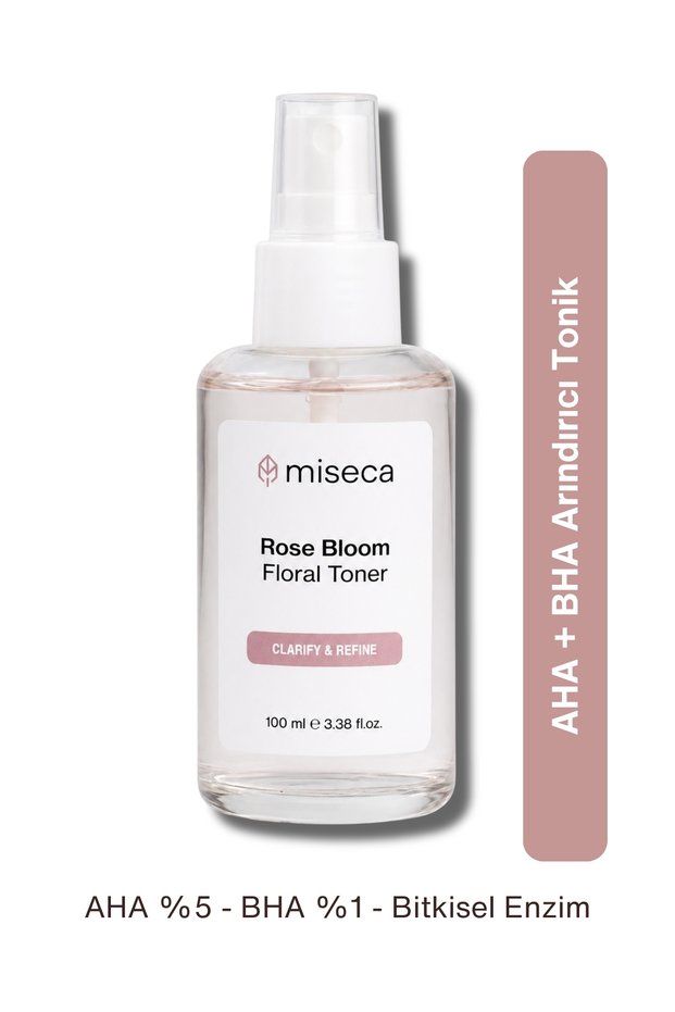 Aha + Bha Purifying Facial Tonic Rose Bloom 100 ml