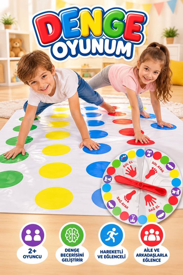 Twist Master Fun Exercise Balance and Activity Game Motion and Balance Educational Skill Game
