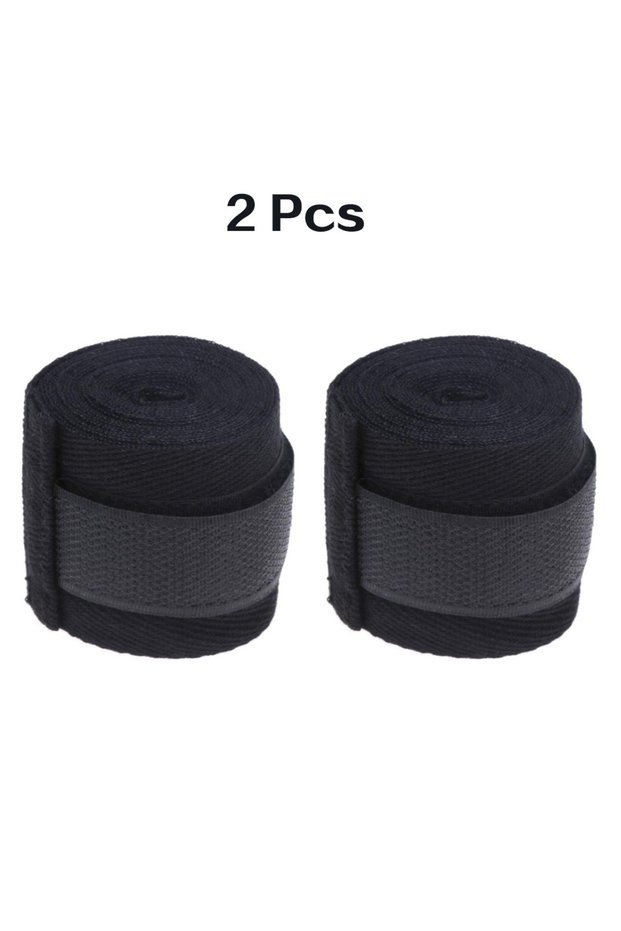 2pcs 2pcs 2 Rolls 2.5M Cotton Boxing Bandage Sports Strap Sanda Gauntlets MMA Hand Gloves Wraps Belt