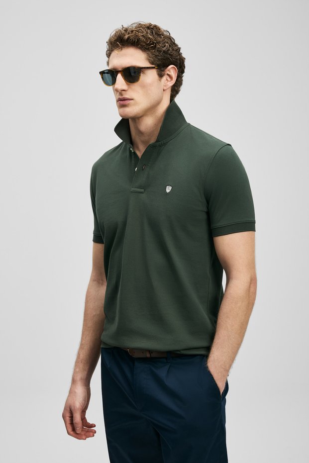 Laon Smart Men's Polo T-Shirt Khaki