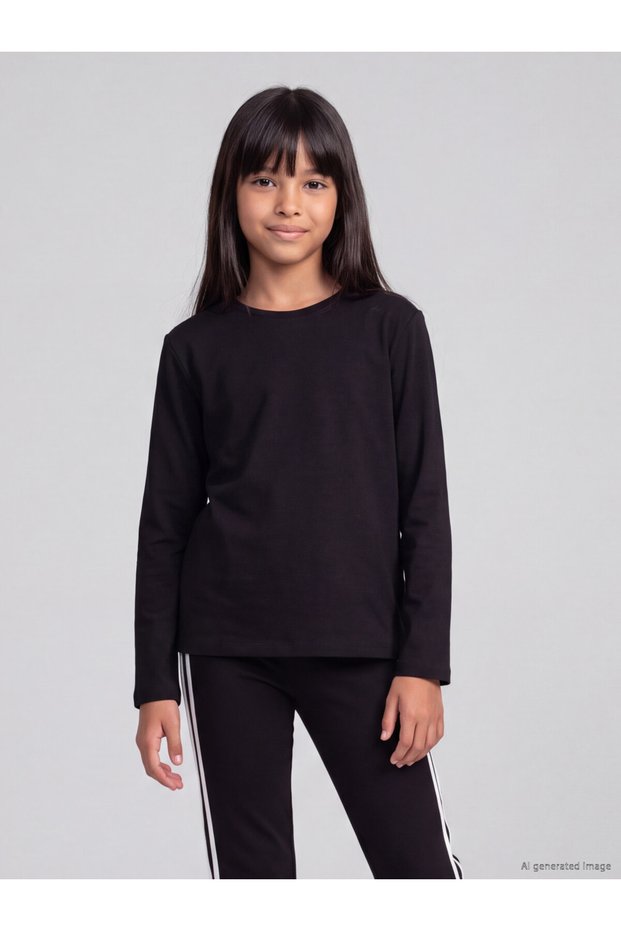 Sparkling Choices from Shining Store Zero Roba Collar Girl's T-Shirt