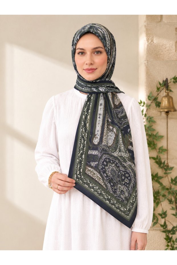 Patterned Cotton Soft Shawl Paisley Series