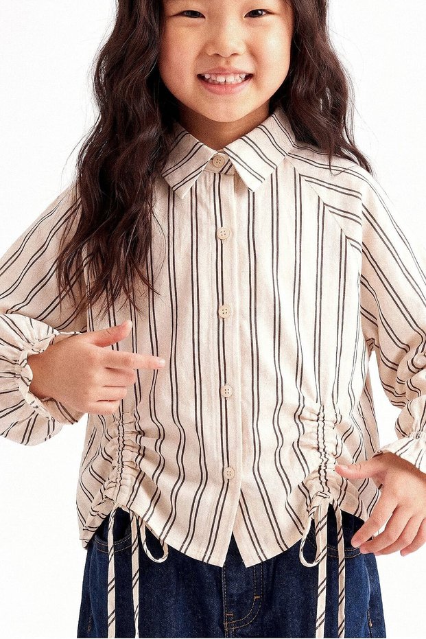 Aurora Shirred Detailed Shirt
