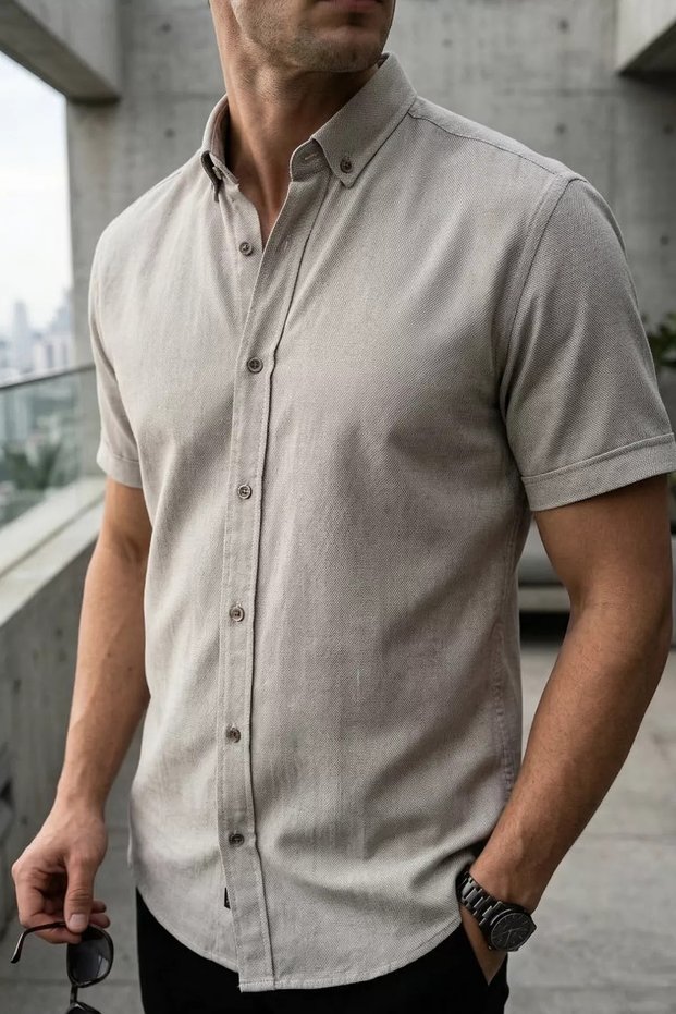 Short Sleeve Men's Shirt