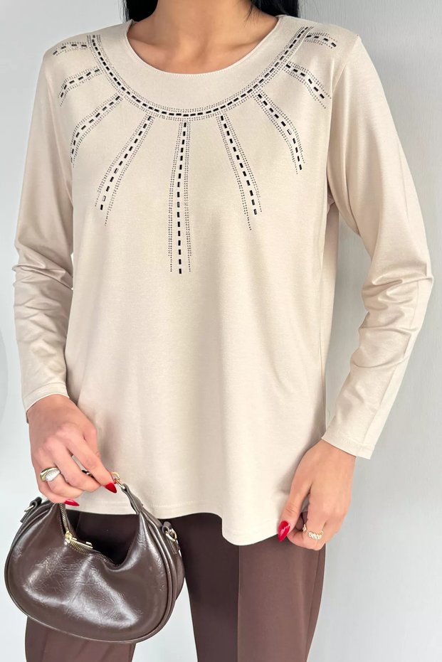 Stoned Mother Combed Cotton Blouse