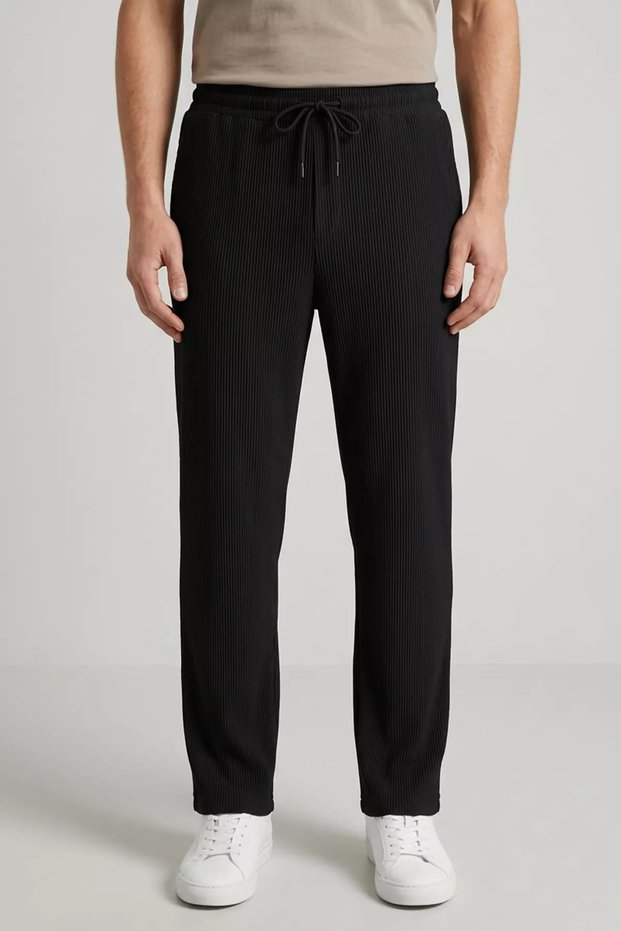 Men's Ottoman Fabric Jogger Pants