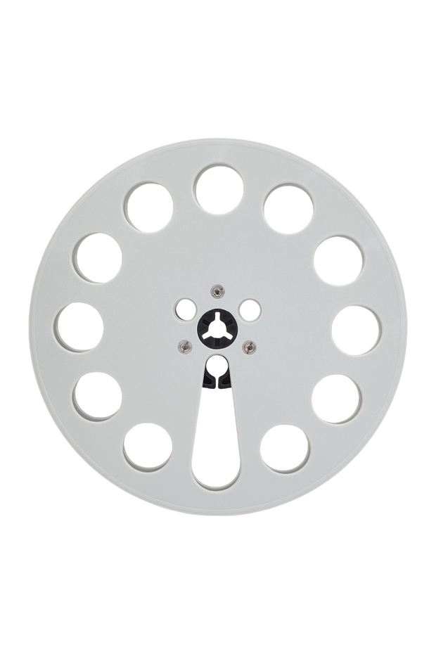 GRAY 1/4 7 Inch Sound Tape Takeup Reel for ReVox Studer Recording Takeup Reel with 12 Holes NAB Hub