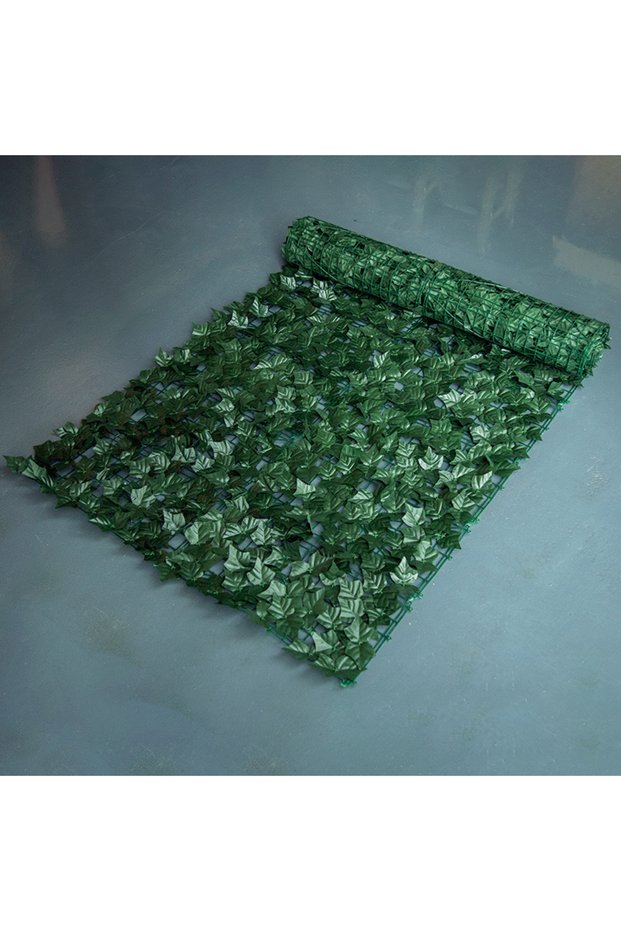 50CMX3M Dark green 1M/3M Artificial Green Leaf Fence Panels Faux Privacy Fence Screen For Home Outdo